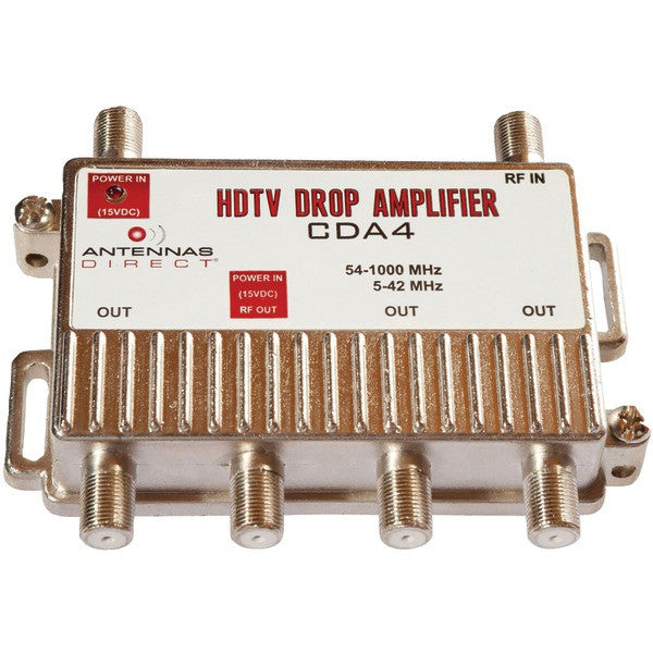 ANTENNAS DIRECT CDA4 Output TV-CAT-5 Distribution Amp (4 Way)
