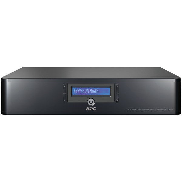 APC J25B 8-Outlet J-Type Rack-Mountable Power Conditioner with Battery Backup