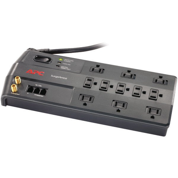 APC P11VT3 11-Outlet Performance SurgeArrest(R) Surge Protector (telephone-coaxial protection)