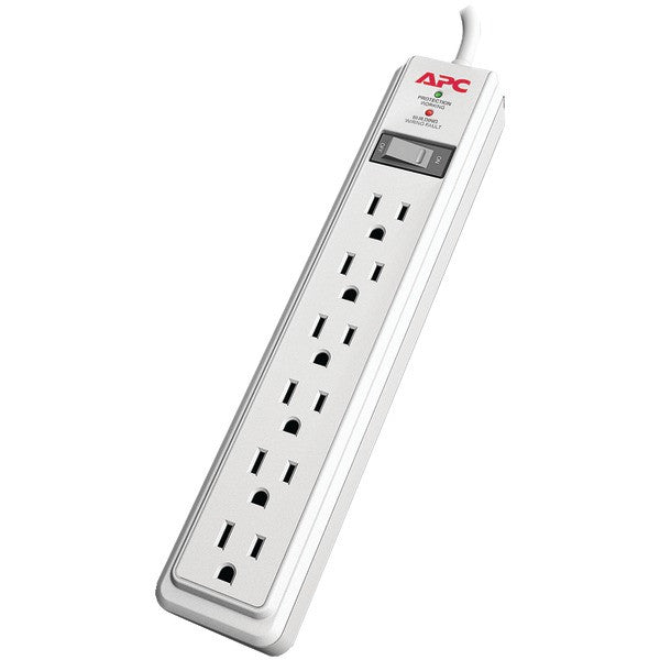 APC P610 6-Outlet Essential SurgeArrest(R) Surge Protector, 10ft