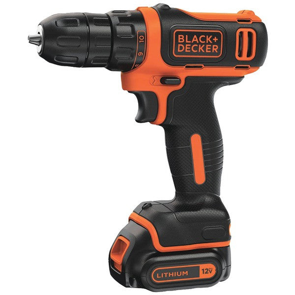 BLACK & DECKER BDCDD12C 12V MAX* Cordless Lithium Drill-Driver