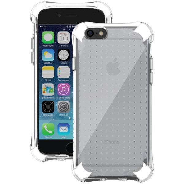 BALLISTIC JS1465-B12N iPhone(R) 6-6s Jewel Spark Case (Translucent Clear with White Corners)