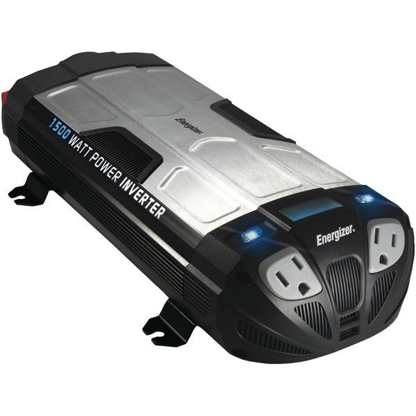 ENERGIZER EN1500 12-Volt Power Inverter (1,500 Watts)
