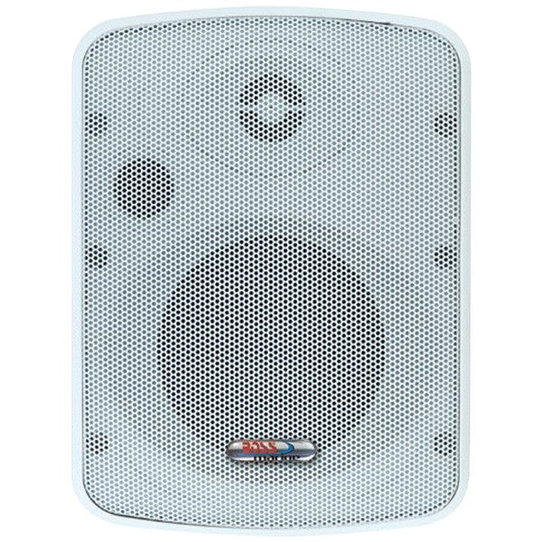 BOSS AUDIO MR12 3" 2-Way Enclosed Box Marine Speaker System