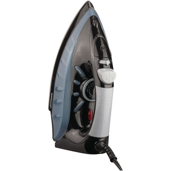 BRENTWOOD MPI-62 Full-Size Steam, Spray & Dry Iron (1,200W; Black)
