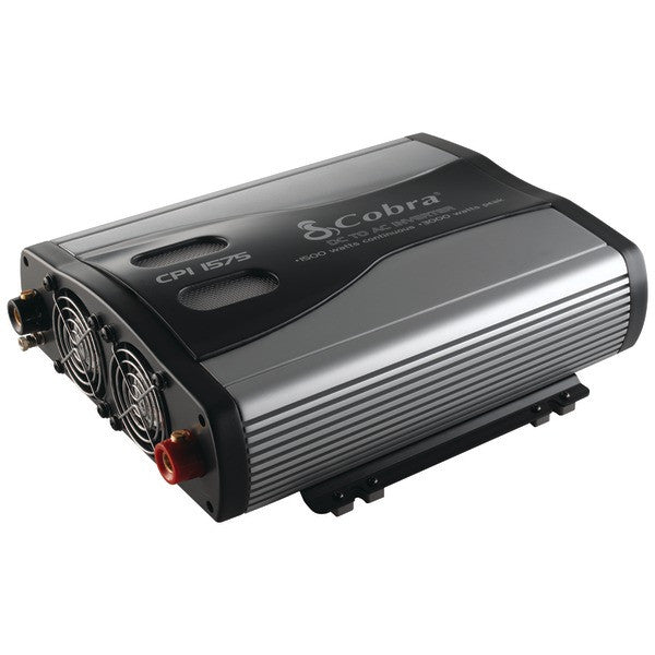 COBRA ELECTRONICS CPI 1575 1,500-Watt 12-Volt DC to 120-Volt AC Power Inverter
