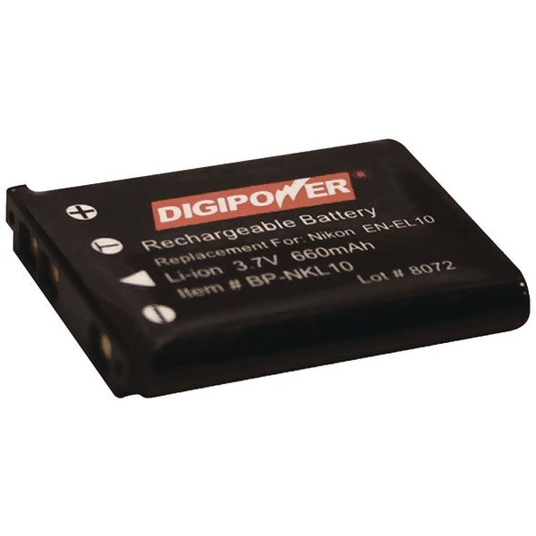 DIGIPOWER BP-NKL10 Nikon(R) EN-EL10 Digital Camera Replacement Battery