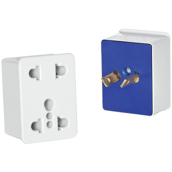 TRAVEL SMART BY CONAIR NWD3 Dual-Outlet Adapter Plug for North & South America, Caribbean, Australia, Japan & New Zealand