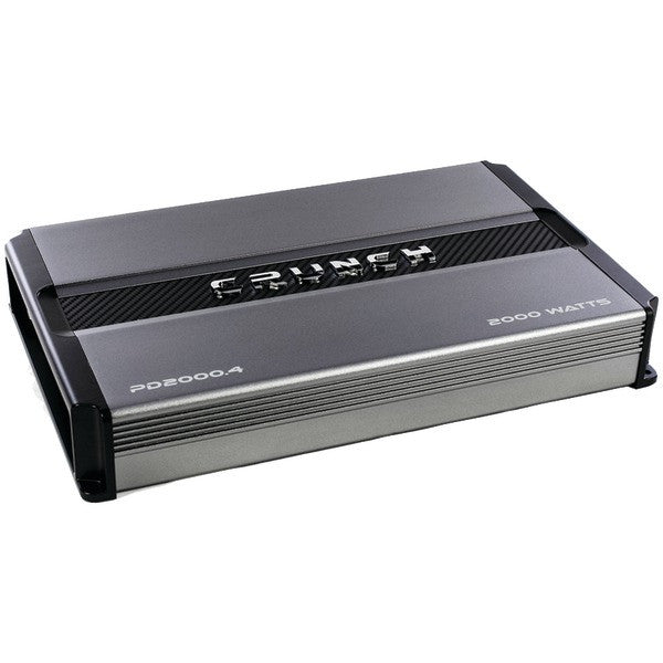 CRUNCH PD 2000.4 POWER DRIVE 4-Channel Pro Power Bridgeable Class AB Amp (2,000 Watts max)