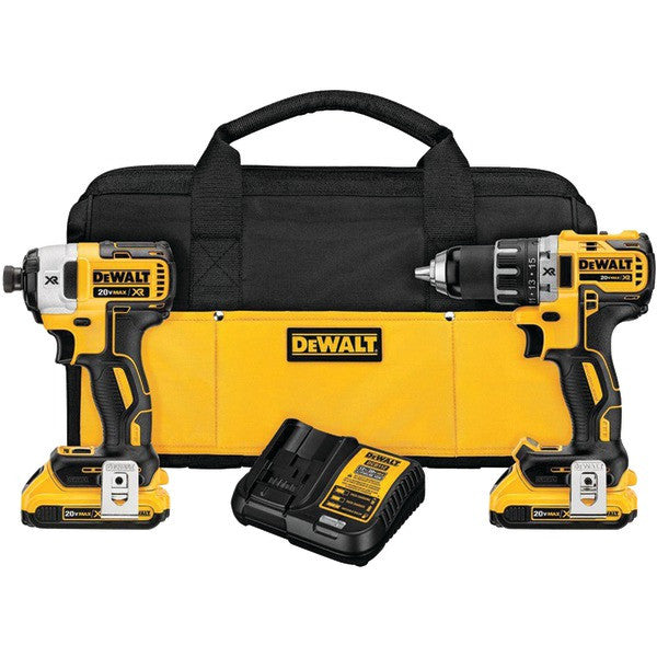 DEWALT DCK283D2 20-Volt MAX* XR Li-Ion Drill-Driver Combo