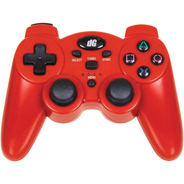 DREAMGEAR DGPS3-1392 PlayStation(R)3 Radium Wireless Controller (Metallic Red)
