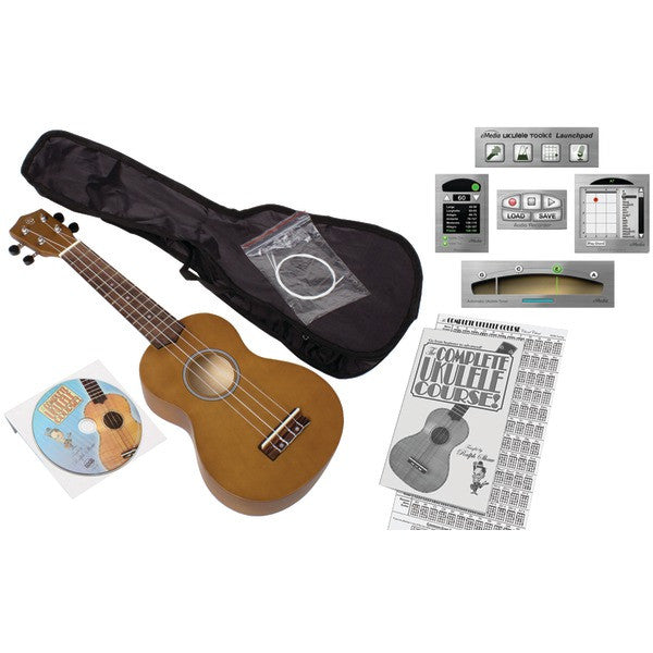 EMEDIA MUSIC EU08154 Ukulele Beginner Pack for Adults