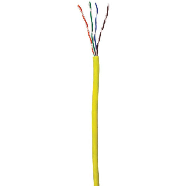 ETHEREAL CS-CAT5E-Y 24-Gauge CAT-5E Cable, 1,000ft (Yellow)