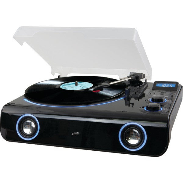ILIVE ITTB775B Classic-Style Bluetooth(R) Turntable