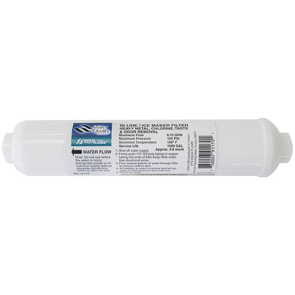 AQUA PLUMB 9117 In-line 10" Ice Maker Filter