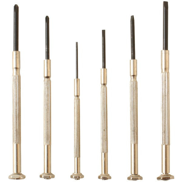 KC PROFESSIONAL 97923 6-Piece Jeweler's Screwdriver Set