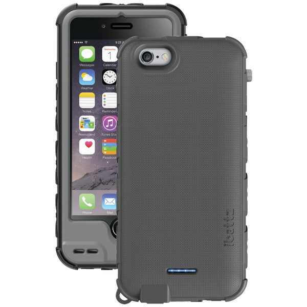 IBATTZ IB-AR6-BLK-V1 iPhone(R) 6-6s Invictus 3200 Armor Case & Belt Clip