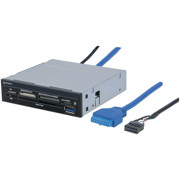 MANHATTAN 101974 Multi-Card Reader-Writer with USB. 3.0 (34-in-1)