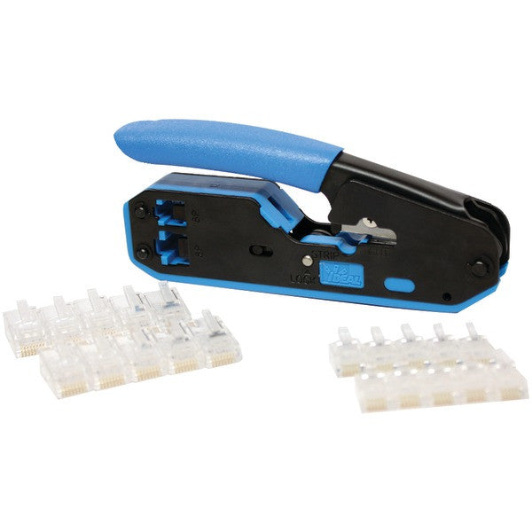 IDEAL 33-396 Data-Voice RJ45-RJ11 Crimp Tool Kit