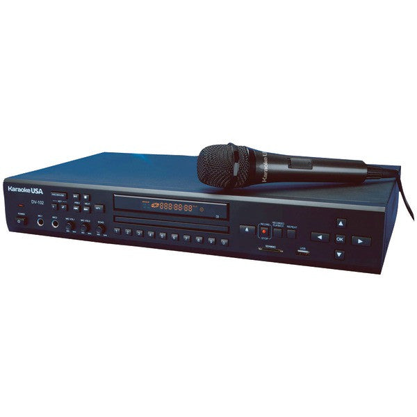 KARAOKE USA DV102 DVD-CD+G-MP3+G Karaoke Player