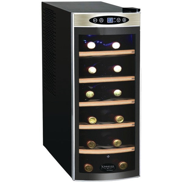 KOBLENZ EVYK12M Sommelier Series 12-Bottle Wine Cooler