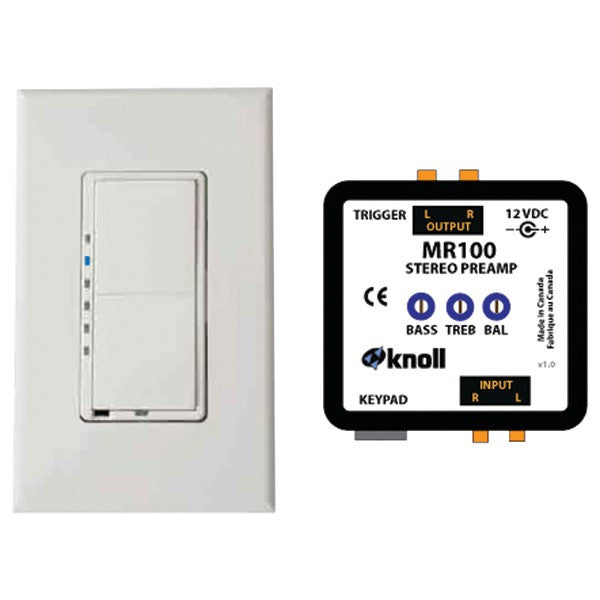 KNOLL SYSTEMS MR100 MR100 Stereo Preamp & Keypad