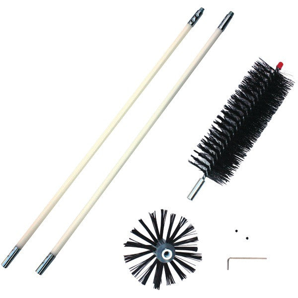 GARDUS RJR601 4-Piece LintEater(R) Jr. Dryer-Vent Cleaning Kit