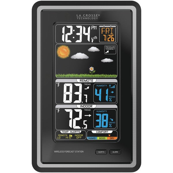 LA CROSSE TECHNOLOGY 308-1425C Wireless Color Forecast Station