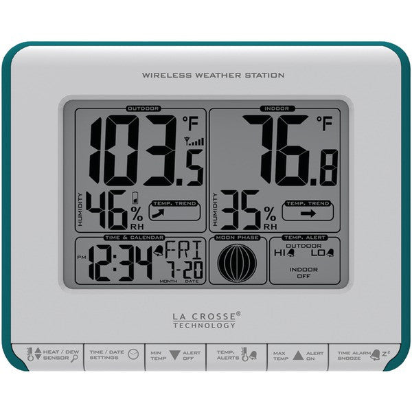 LA CROSSE TECHNOLOGY 308-1711BL Wireless Weather Station