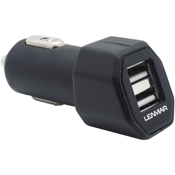 LENMAR AIDCU4 Dual-USB Auto Charger