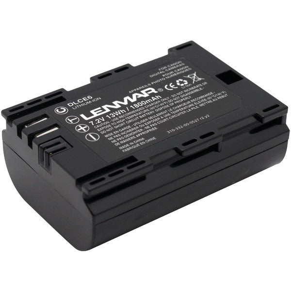LENMAR DLCE6 Canon(R) LP-E6 Digital Camera Replacement Battery