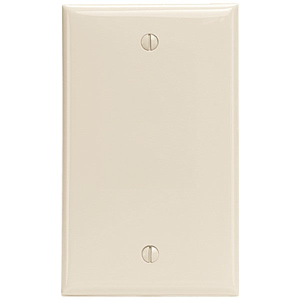 LEVITON 80714-T Blank Nylon Wall Plate Box Mount (Light Almond)