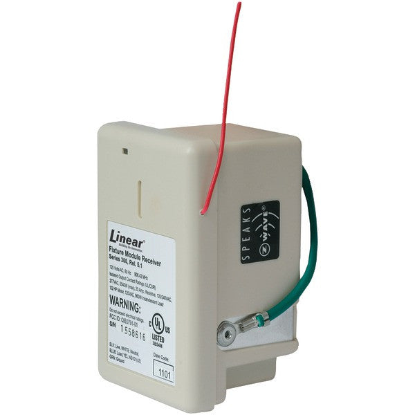 LINEAR FS20Z-1 Z-Wave(R) 20-Amp Isolated Contact Fixture Module