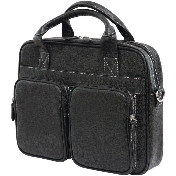 MOBILE EDGE MEBCT1 14.1" PC-15" MacBook(R) Tech Briefcase, Black