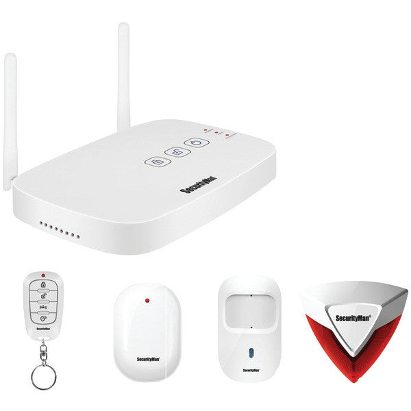 SECURITYMAN IWATCHALARMD IWATCHALARM Home Security Deluxe Kit