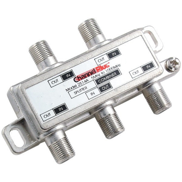 CHANNEL PLUS 2514 DC-IR Passing Splitter-Combiner (4 way)