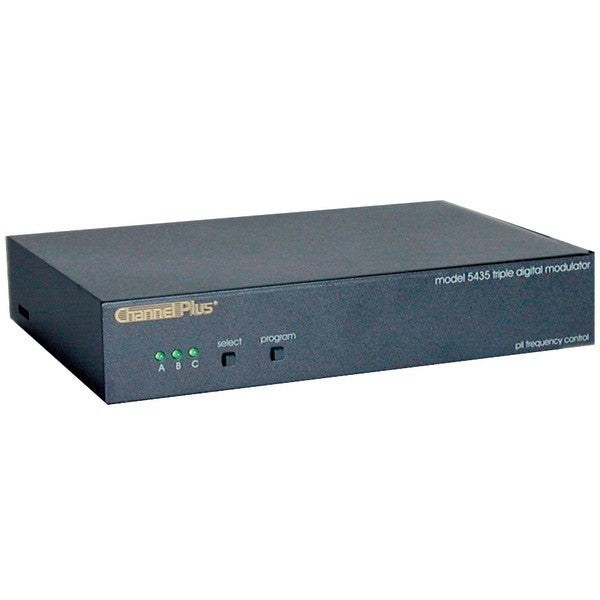 CHANNEL PLUS 5435 Digital Modulator (Triple Source)