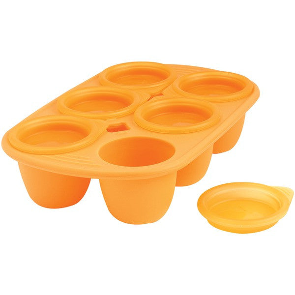 Mastrad Baby A52009 Orange 2oz Babypods with Lid