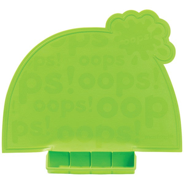 Mastrad Baby A52808 Green Lil' Placemat with Roll-up Carrying Pouch