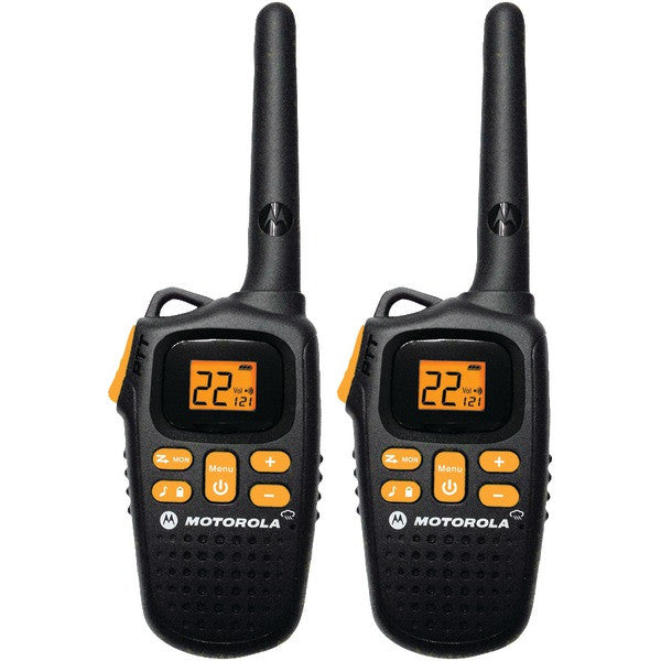 MOTOROLA MD207R 20-Mile, 2-Way Radio with NOAA Weather