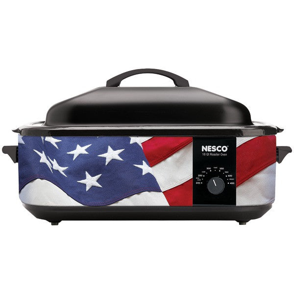 NESCO 4818-76 18-Quart Patriotic Roaster