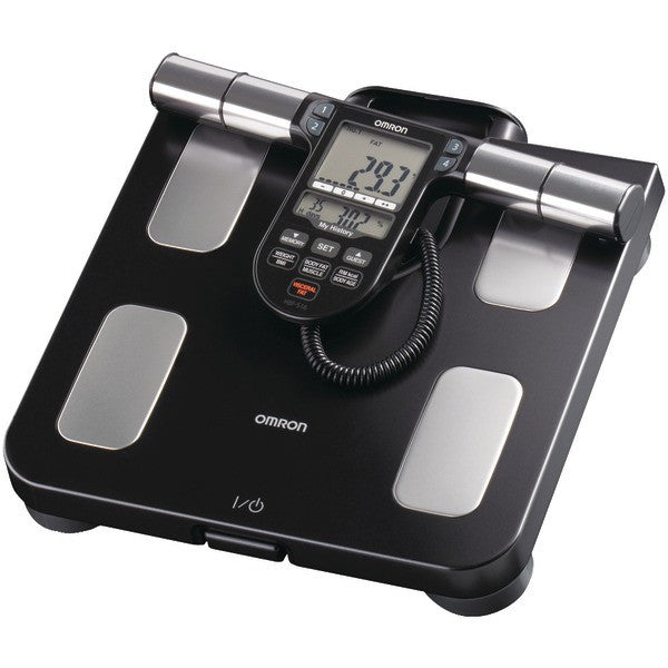 OMRON HBF-516B Full-Body Sensor Body Composition Monitor & Scale (Black)