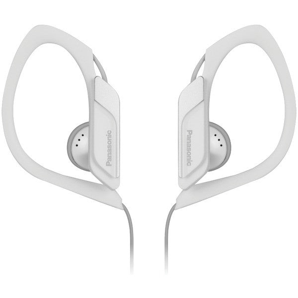 PANASONIC RP-HS34M-W HS34 Sport Headphones with Microphone (White)