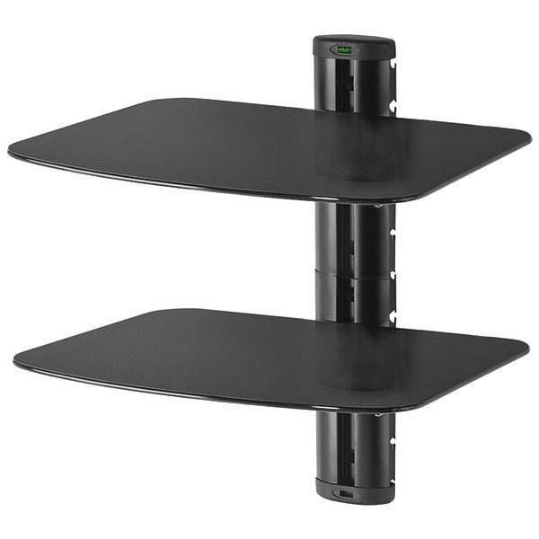 PEERLESS-AV ESHV30 A-V Wall Shelf with Glass (Dual Shelves)