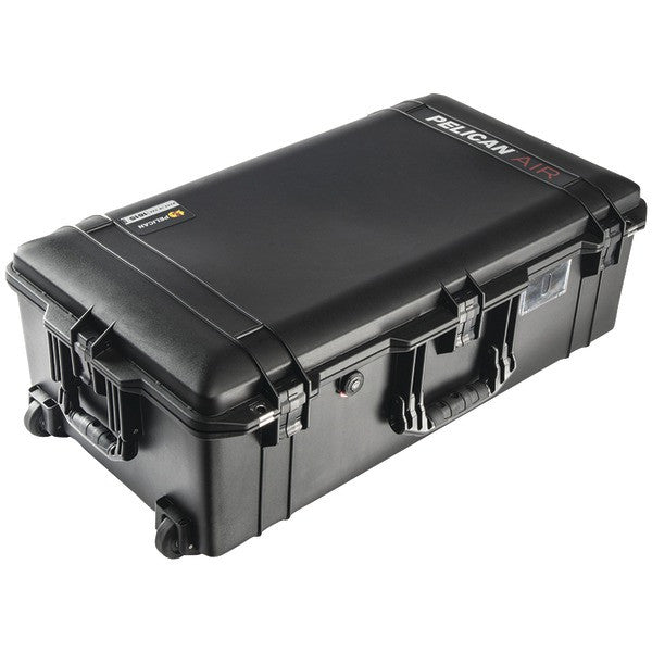 PELICAN 016150-0010-110 Air(TM) Wheeled Case (Model 1615; Internal dim: 29.59"H x 15.5"W x 9.38"D; External dim: 32.58"H x 18.4"W x 11.02"D)