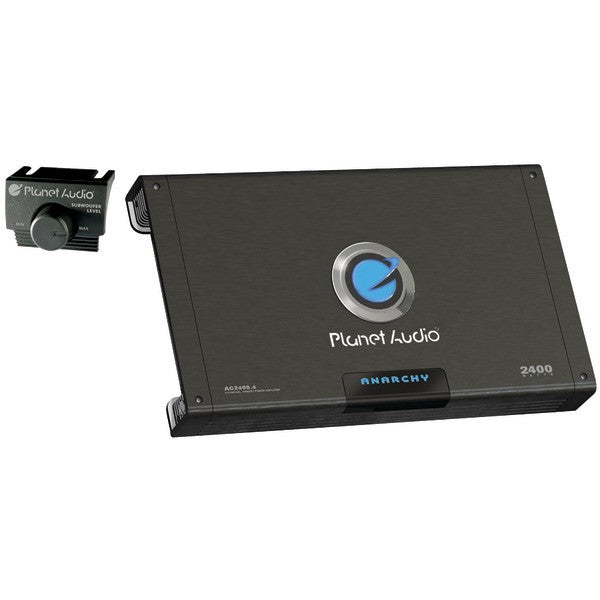 PLANET AUDIO AC2400.4 ANARCHY Full-Range MOSFET Class AB Amp (4 Channels, 2,400 Watts Max
