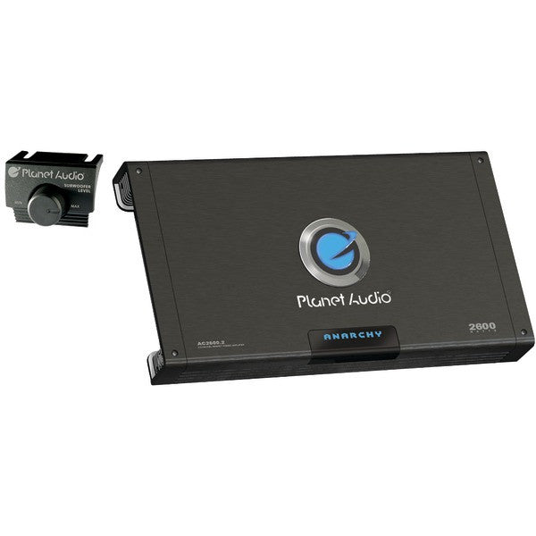 PLANET AUDIO AC2600.2 ANARCHY Full-Range MOSFET Class AB Amp (2 Channels, 2,600 Watts Max)