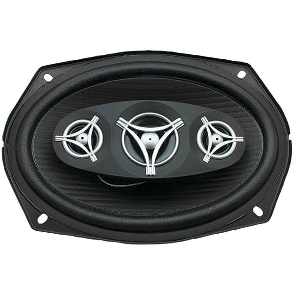 POWER ACOUSTIK EF-694 Edge Series Coaxial Speakers (6" x 9", 4 Way, 800 Watts max)