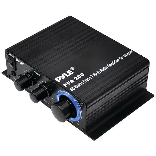 PYLE HOME PFA200 60-Watt Class-T Hi-Fi Audio Amp