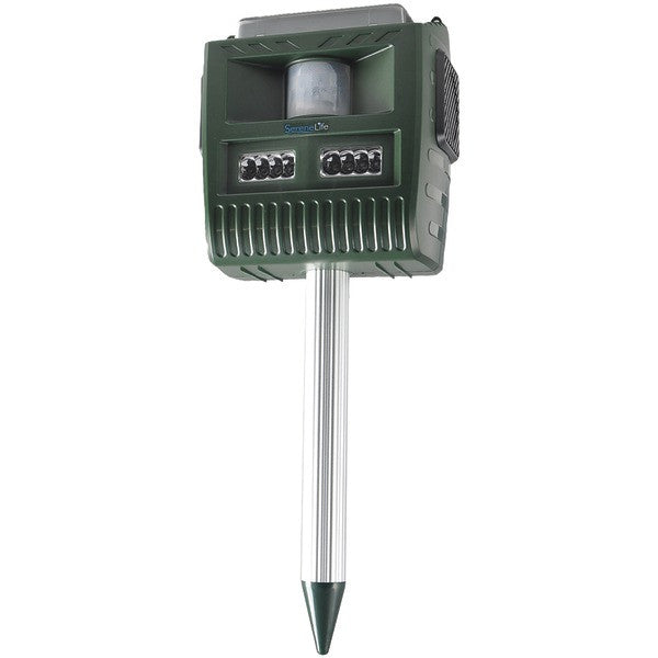 SERENE-LIFE PSLBAR8 Waterproof Solar Power Animal Repeller